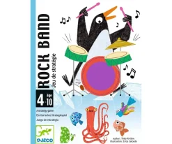 Niños Djeco Juego de Cartas Rock Band