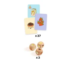 Niños Djeco Juego de Dados Sugar Cake