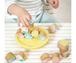 Niños Janod Juego de Equilibrio Pájaros Pure