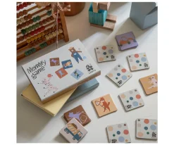 Niños Sebra Juego de Memoria Busy Builders & Teeny Toes