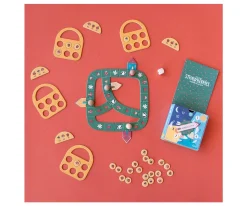 Niños Londji Juego de Mesa Tiny Game Strawberries