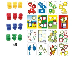 Niños Miniland Juego de Tornillos y Tuercas Nuts Bolts