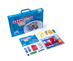 Niños Miniland Juego Educativo Electrokit 198 Experimentos