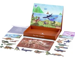 Niños mierEdu Juego Magnético Dinosaurios
