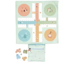 Niños Monnëka Juego Mantel Ludo-