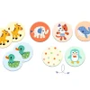 Niños Djeco Juego Memo Peluches 30 Piezas