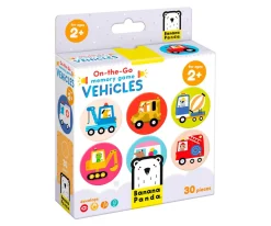 Niños Banana Panda Juego Memory On the Go Vehicles