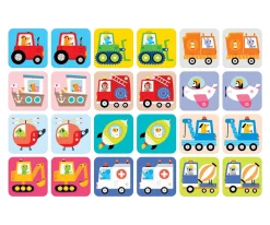 Niños Banana Panda Juego Memory Suuuper Grande Vehículos