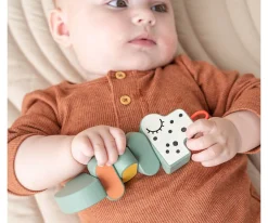 Done by Deer Juguete Articulado de Madera Croco^Niños Juguetes Bebé 6 Meses