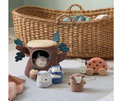 Niños Sebra Juguete Blandito Tronco de Árbol para Buscar y Esconderse