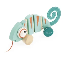 Niños Janod Juguete de Arrastre Camaleón
