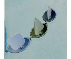 BIBS Juguete de Baño Sail Boats Blue Mix^Niños Juguetes De Baño