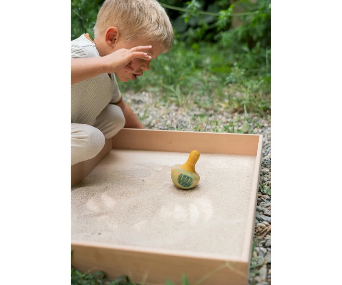 Niños Grapat Juguete de Madera Floowing Yellow Bird