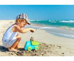 Niños BiBio Juguete de Playa Camión Volquete TruBi Turquesa