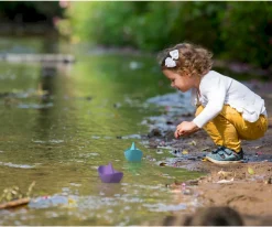Niños BiBio Juguete Playa Barquito Violeta