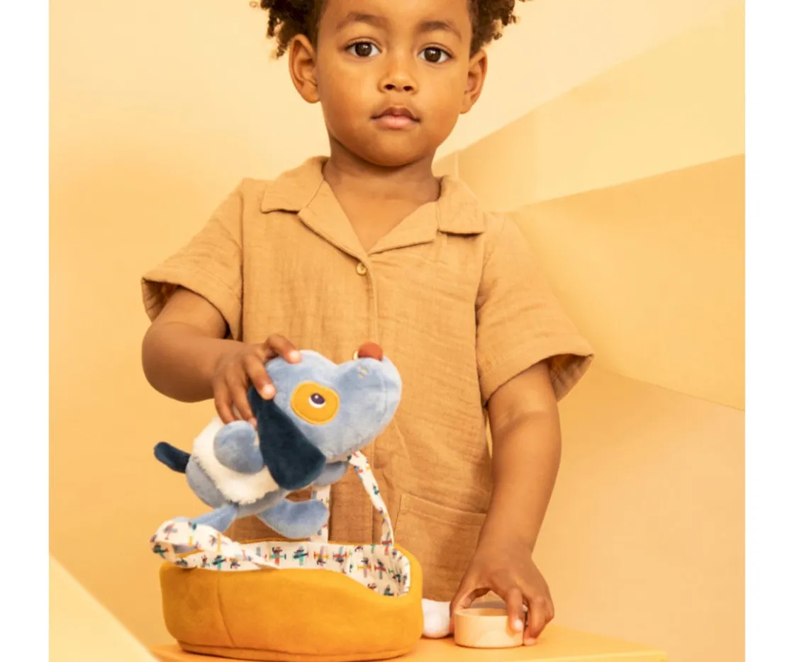 Niños Lilliputiens Jules El Perro y su Cesta