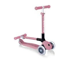 Niños Globber Junior Foldable Lights Eco Berry