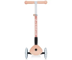 Niños Globber Junior Foldable Lights Eco Peach