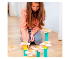 Niños Oppi Kit Construcción Stix 60 Piezas