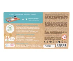 Namaki Kit Maquillaje Facial de Payaso & Arlequín^Niños Pintura De Uñas, Brillos Y Tattoos