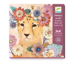 Djeco Kit Tablero en 3D Cuadros^Niños Manualidades Para Niños