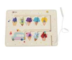 Niños Classic world Laberinto Magnético de Helados