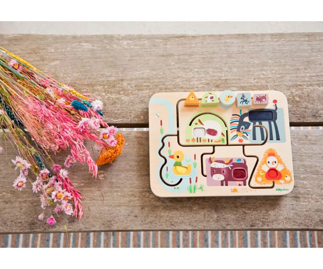 Niños Lilliputiens Laberinto Sensorial Granja