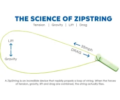 Niños ZipString Lanzador Bodacious Blue