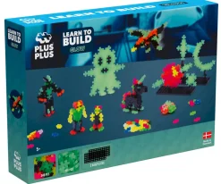 Plus Plus Learn to Build: Brilla en la Oscuridad^Niños Juguetes Niños 6 Años
