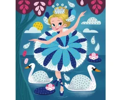 Janod Lentejuelas para Bordar Bailarinas^Niños Juguetes Niños 6 Años