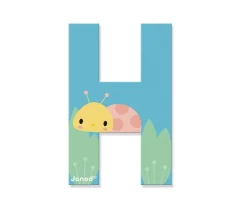 Janod Letra Madera Pure H^ Decoración Pared Infantil