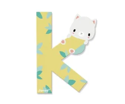 Janod Letra Madera Pure K^ Decoración Pared Infantil