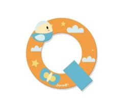 Janod Letra Madera Pure Q^ Decoración Pared Infantil