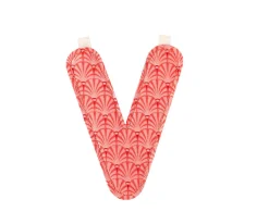 Lilliputiens Letra Tela V^ Decoración Pared Infantil