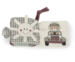 Niños Walking Mum Libro Blandito de Actividades León Gala Mint