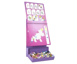 Niños Plus Plus Libro de Actividad Fairy Tale Pink 125 Piezas