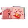 Niños Lilliputiens Libro de Juegos y Mordedor Caperucita Roja