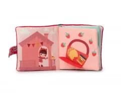 Niños Lilliputiens Libro de Juegos y Mordedor Caperucita Roja