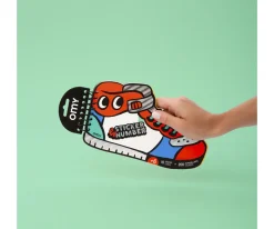 Niños Omy Libro de Pegatinas por Números Sneakers