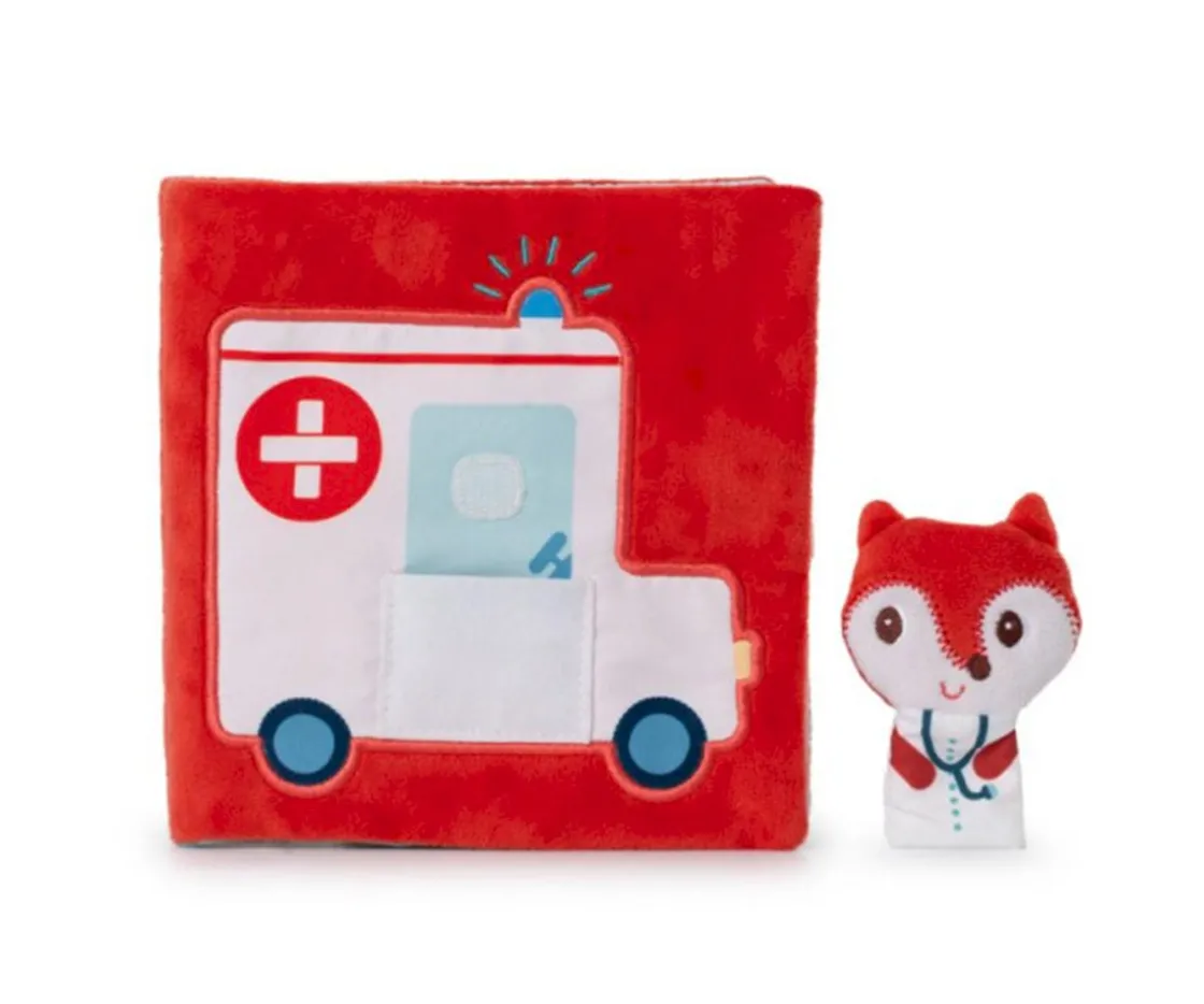 Lilliputiens Libro de Tela Doctora Alice^Niños Juguetes Para Niños De 18 Meses