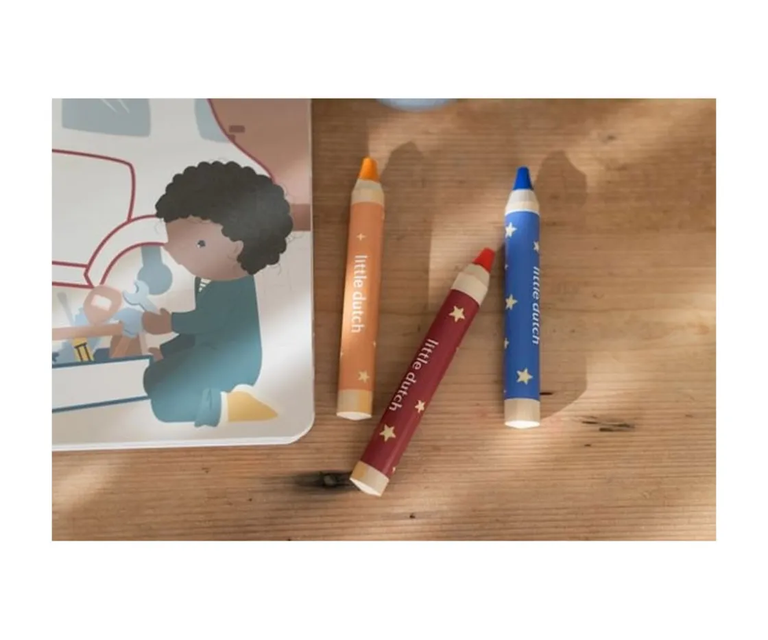 Little Dutch Libro Mágico Vehículos con Jim^Niños Manualidades Para Niños