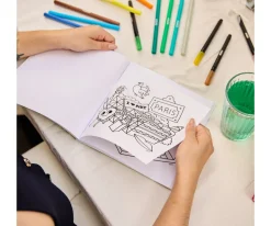 Omy Libro para Colorear Cozy Art Paris^Niños Manualidades Para Niños