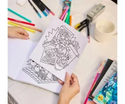 Omy Libro para Colorear Cozy Art Supermarket^Niños Manualidades Para Niños