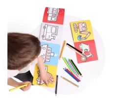 Banana Panda Libro Para Colorear Looong Vehicles^Niños Manualidades Para Niños