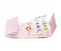 Niños Djeco Libro Pegatinas Reutilizables Mis Lilyruby