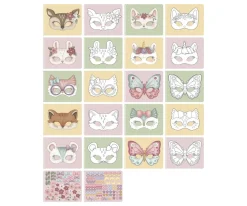 Niños Little Dutch Libro Recorta y Pinta Máscaras