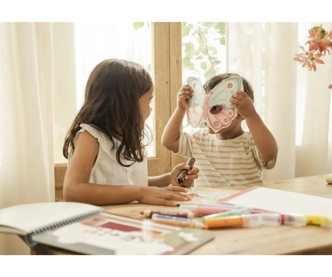 Niños Little Dutch Libro Recorta y Pinta Máscaras