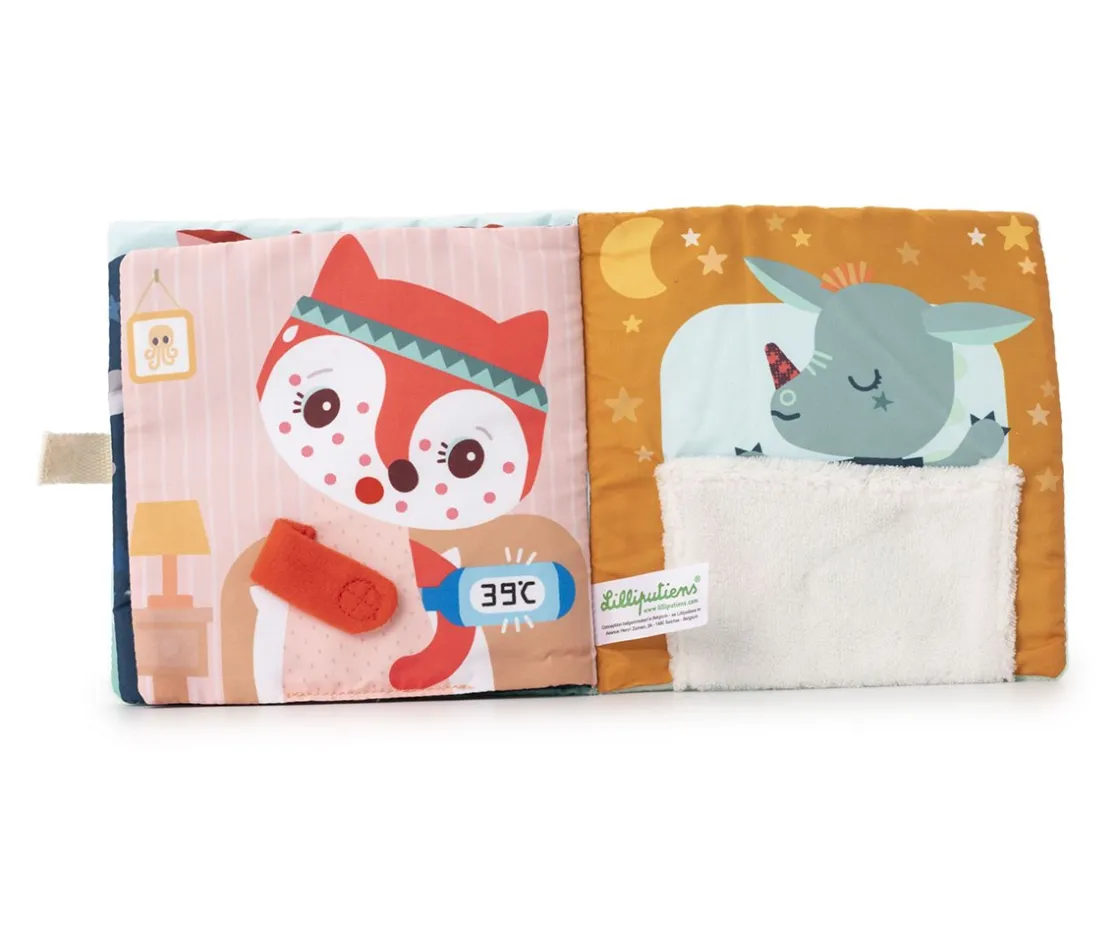 Lilliputiens Libro Tela JOE y su Peluche^Niños Juguetes Para Niños De 18 Meses