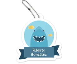 Tutete Llavero Mochila Tiburón^ Llaveros Personalizados