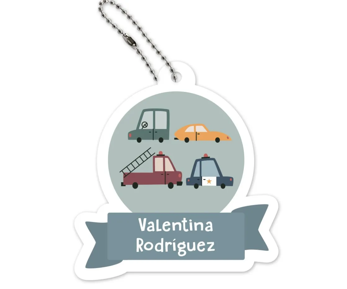 Tutete Llavero Mochila Vintage Cars^ Colecciones Vuelta Al Cole